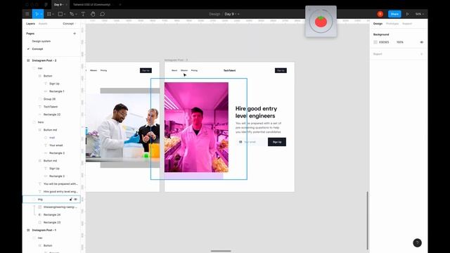 Figma Web Design Hiring Speed Art - 9/30 смотреть онлайн