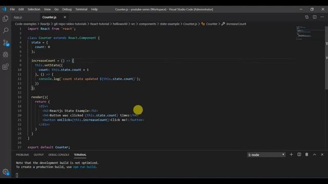 Reactjs Tutorial #8 - State | setState | Reactjs | Techs'n Arif | Tamil смотреть онлайн