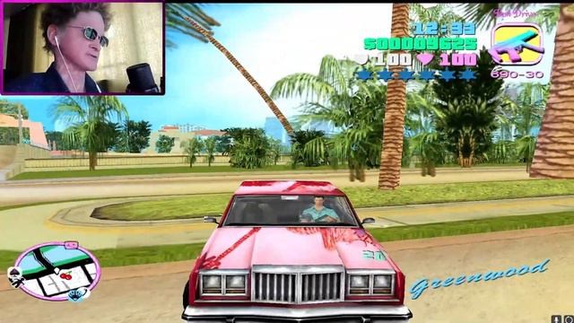 Удача моё второе имя (нет) ПРОХОЖДЕНИЕ GTA Vice City #7 Den Drive смотреть онлайн