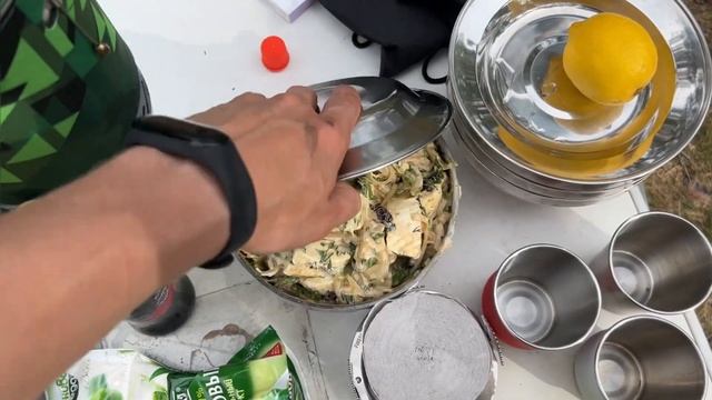 Отдых с палатками на берегу Ладожского озера. смотреть онлайн