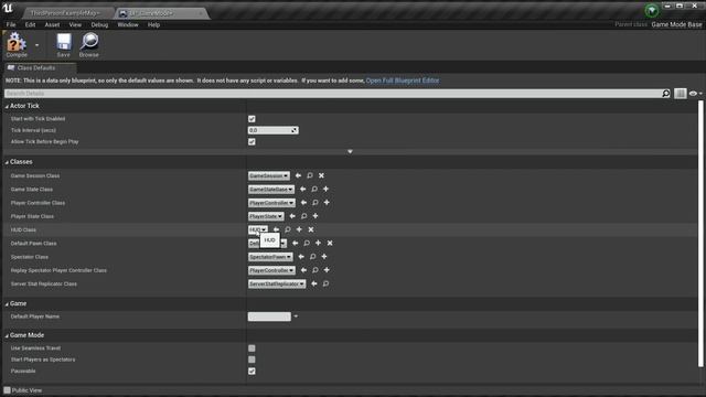 Урок 8. Класс GameMode