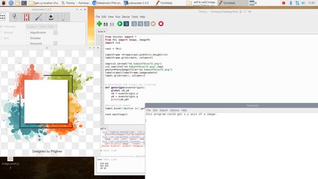 python tkinter-get x,y location of an image смотреть онлайн