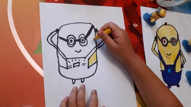 КАК НАРИСОВАТЬ МИНЬОНА МЛАДШЕГО смотреть онлайн
