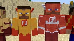 ФЛЭШ FISK SUPERHEROES VS LEGENDS MOD В МАЙНКРАФТ [БИТВА МОДОВ]