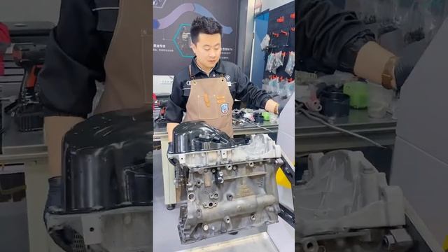 Volkswagen EA888 Engine Assembly Full Process! смотреть онлайн