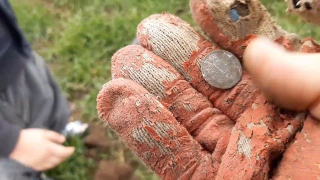 Нашел раритет! Коп с Камрадом по хорошо битым местам ! #копмонет #раритет #коп2020 15 копеек 1888