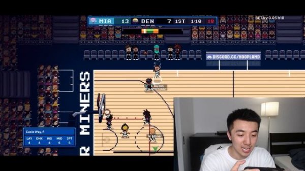 A NEW Retro Basketball Game! Hoop Land Gameplay