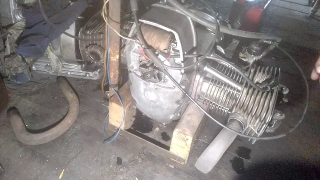 Двигатель МТ с поршнями на 82мм запустился! смотреть онлайн