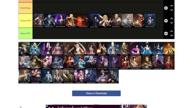 Black Desert Mobile Pre Tier List 2023 June 1st смотреть онлайн