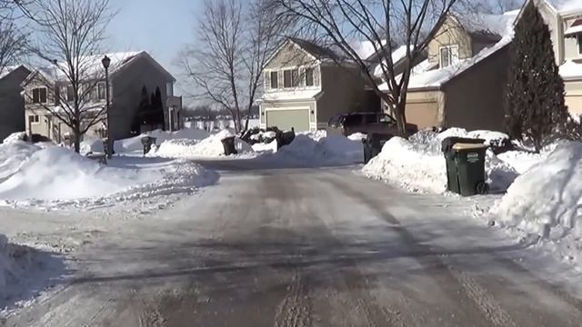 Американская деревня зимой, после морозов смотреть онлайн