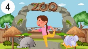 Zoo Yoga Freeze Dance | Brain Break | Workout for Kids | Just Dance | Cute Animals