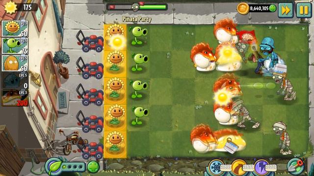 Piñata Party 🌿 [April 9, 2018] 🌻 Plants vs Zombies 2 смотреть онлайн
