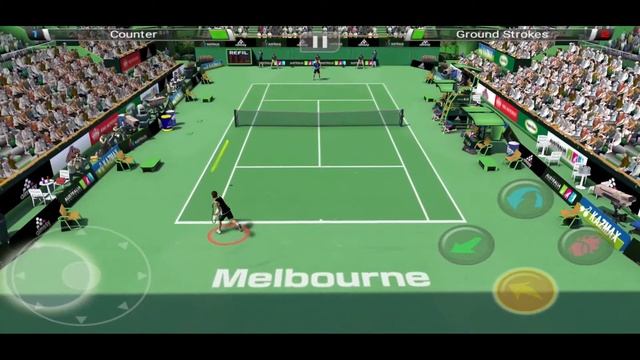 Virtua tennis Challenge Android Gameplay | Exhibition Match смотреть онлайн