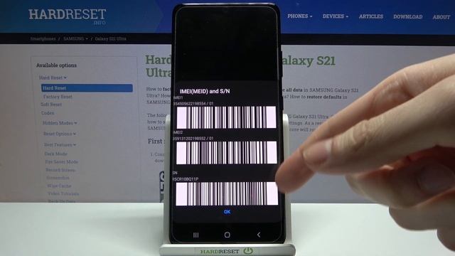 How to Locate IMEI & Serial Number in SAMSUNG Galaxy S21 Ultra - IMEI Status смотреть онлайн
