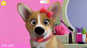 Милые Щенки ухаживаем за ними и моем - мультик игра