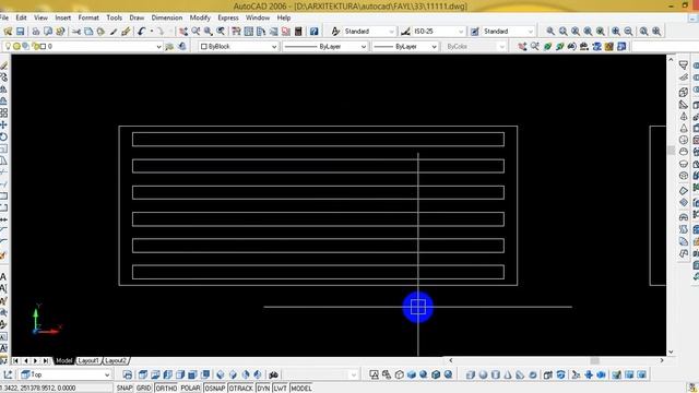AutoCAD 11 DARS DWG смотреть онлайн