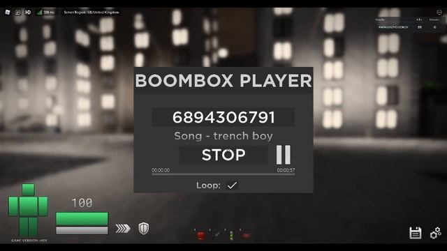 Roblox bypassed audios(Trench boy) {2} смотреть онлайн