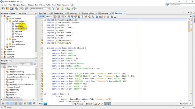Membuat Game Snake Menggunakan Java GUI Netbeans смотреть онлайн