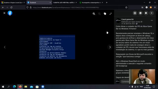 COMO ATIVAR O CONTADOR DE QUADROS (FPS) DO XBOX GAME BAR NO WINDOWS 10 HOME смотреть онлайн