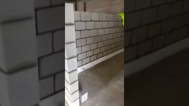 Кладка стен из блоков в Бельгии