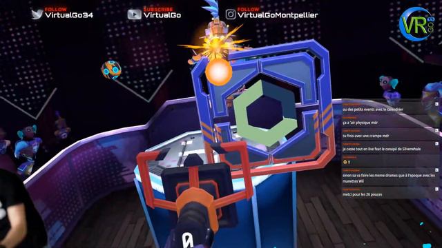 PCVR : BLASTON - Des DUELS fun, intenses et sportifs en VR en FREE TO PLAY ! смотреть онлайн