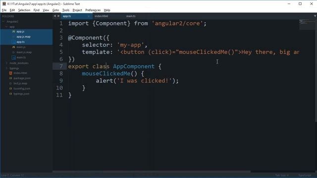 Angular 2 Tutorial 6: Events смотреть онлайн