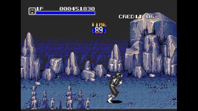 Sega Mega Drive 2 (Smd) 16-bit Mighty Morphin Power Rangers The Movie Stage 4