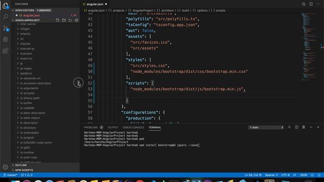26.Angular 8 Tutorials - Installing bootstrap in angular смотреть онлайн