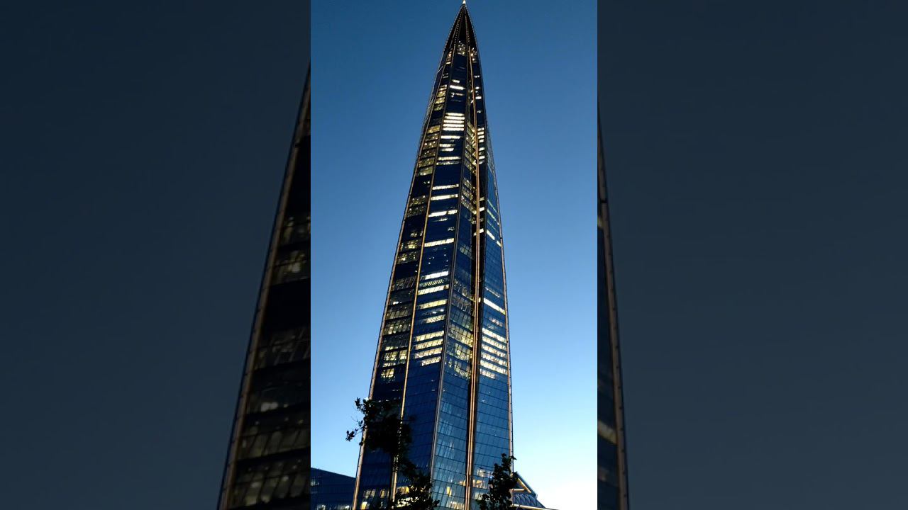 Санкт-Петербург,Лахта центр. смотреть онлайн