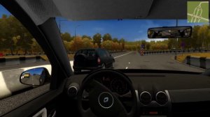 POV Driving Renault Sandero Stepway - City Car Driving