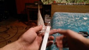 2-ной узел для вязания сети из лески