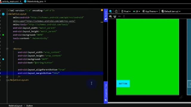 #17 Margin and Padding in Android Studio смотреть онлайн