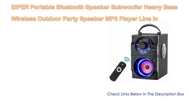 Top 5 Best Bass Wireless Speakers Based On User Rating смотреть онлайн