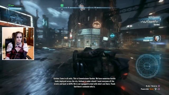 Harley Quinn Cosplay! - Batman: Arkham Knight PS5 Gameplay Part 1 смотреть онлайн