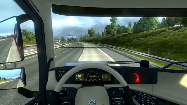 Euro Truck Simulator 2 на джойстике! смотреть онлайн