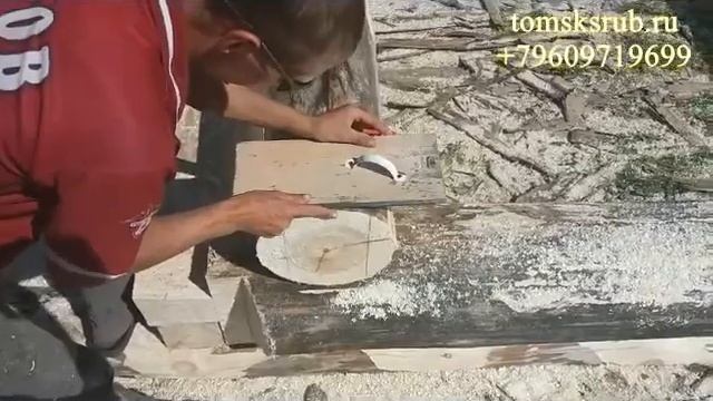 Изготовление сруба в ласточкин хвост смотреть онлайн