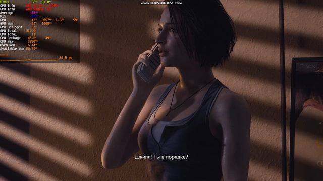 Resident Evil 3 remake | 4K | Radeon VII LC | fps in game смотреть онлайн