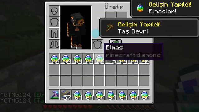 Minecraft 32K , Uzaya gönderen Çubuk , Stek Stek Elmas (komutlarıyla) ! смотреть онлайн