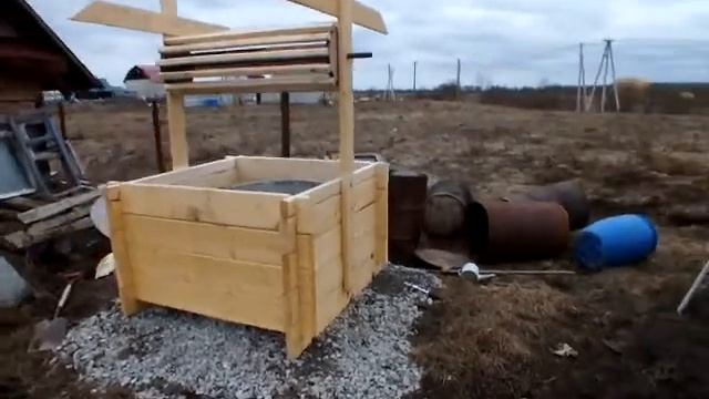 обустройство колодца из железобетонных колец 7 смотреть онлайн