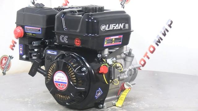 Двигатель LIFAN 7 л.с. 170F-R (вал d20 мм), редуктор с автоматическим сцеплением. смотреть онлайн