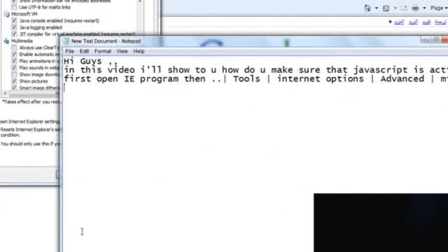 How do you make sure that java script is activated смотреть онлайн