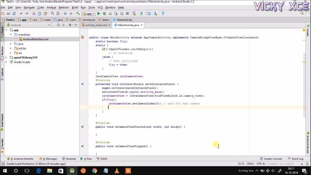 Android CameraView OpenCv Sdk - Tutorial 1 смотреть онлайн