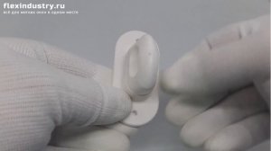 Пластмассовая поворотная скоба для мягких окон