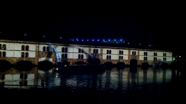 3D Lightshow jeu de lumières at Barrage Vauban Strasbourg смотреть онлайн