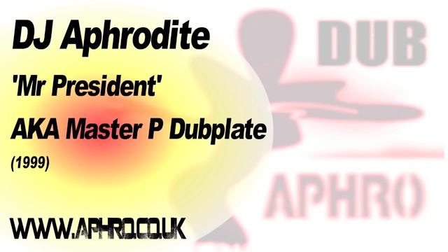 DJ Aphrodite - Master P Plate Aka 
