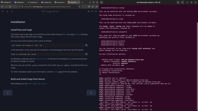 TRYING To Install LunarVim on UBUNTU смотреть онлайн
