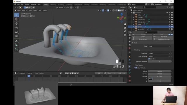 How to create/make/do water simulation in blender in tamil смотреть онлайн