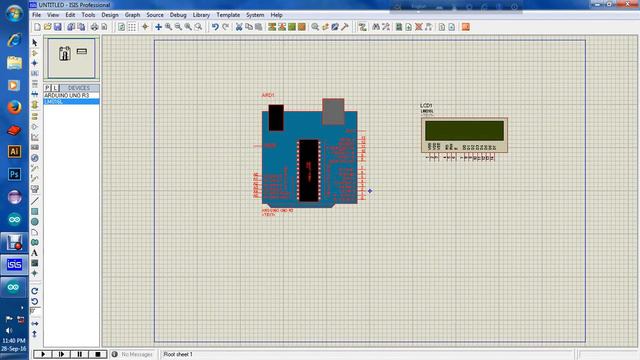 Arduino LCD Dispaly Project By Proteus Software смотреть онлайн