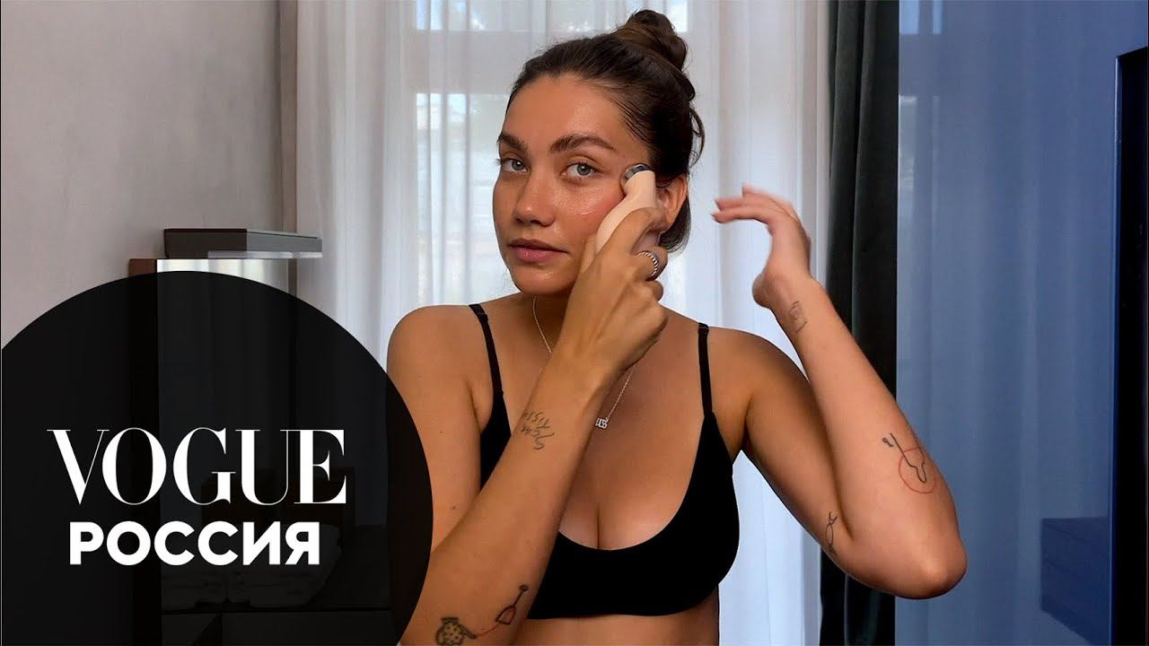 Карина Истомина рассказывает, как избавиться от отеков на лице после вечеринки | Vogue Россия смотреть онлайн