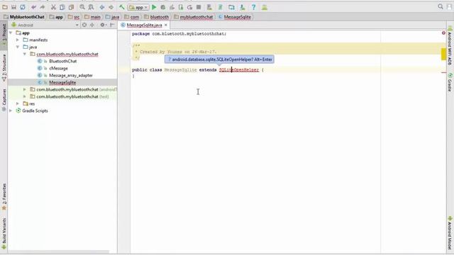 Android studio | BlueTooth chat - Part 2 смотреть онлайн
